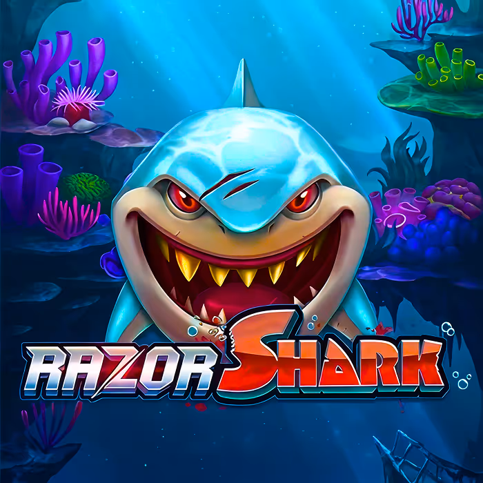 Razor Shark - Underwater themed slot with mystery stacks and free spins feature