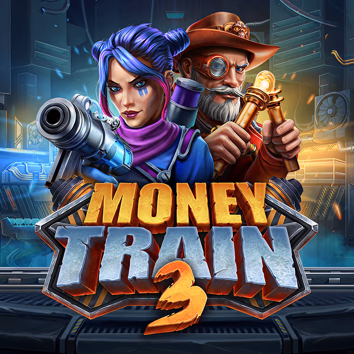 Money Train 3 - Wild West train heist slot with unique bonus game mechanics